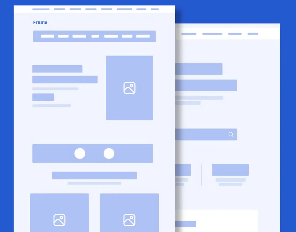 Wireframe + Design